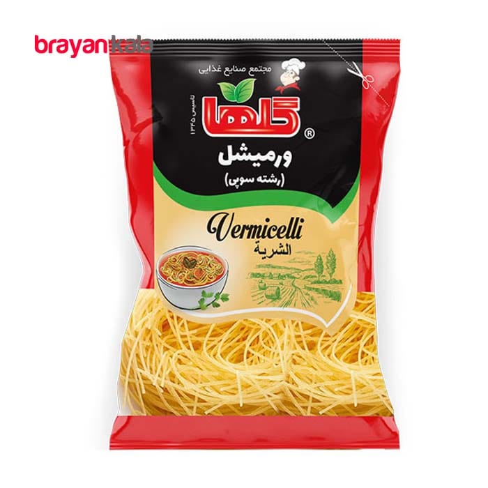 عکس اصلی رشته سوپ گلها مقدار 150 گرم